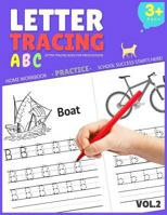 Letter Tracing Book for Preschoolers: Letter Tracing Books for Kids Ages 3-5, Letter Tracing Book, Letter Tracing Practice Workbook 1986433315 Book Cover