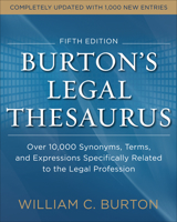 The Legal Thesaurus 0026910306 Book Cover