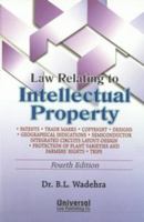 Law Relating to Intellectual Property 8175345888 Book Cover