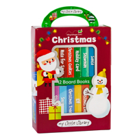 My Little Library: Christmas (12 Board Books) 1645588408 Book Cover