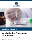 Analytische Chemie für Studenten (German Edition) 6208871158 Book Cover