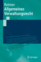Allgemeines Verwaltungsrecht 3662690608 Book Cover
