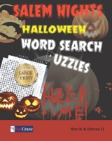 Salem Nights: Halloween Word Search Puzzles 1705878695 Book Cover