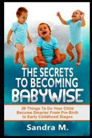 The Secrets to Becoming Babywise: 39 Things to Do Your Child Become Smarter from Pre-Birth to Early Childhood Stages 172875206X Book Cover