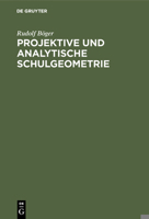 Projektive Und Analytische Schulgeometrie 3111101053 Book Cover
