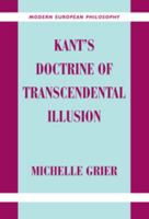 Kant's Doctrine of Transcendental Illusion 052103972X Book Cover