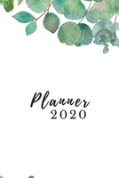 2020 Planner Weekly : January to December: Watercolor Cover (2020 Popular Planner) 1660879248 Book Cover