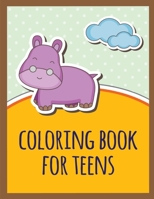 coloring book for teens: An Adorable Coloring Christmas Book with Cute Animals, Playful Kids, Best for Children (Baby Animals) 167017817X Book Cover
