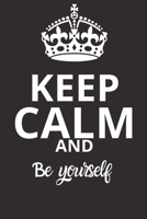 Be yourself NOTEBOOK: Journal and Notebook - Composition Size (6x9) With Lined and Blank Pages, Perfect for Journal, Doodling.. 1657321525 Book Cover