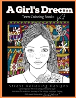 A Girls Dream Teen Coloring Books Vol.2 4181319113 Book Cover