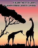 Giraffe Story Paper Handwriting and Drawing: Handwriting Practice Paper For Pre-K, Kindergarten, First Grade 1690875577 Book Cover