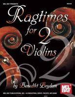 Ragtimes for 2 Violins 0786668970 Book Cover