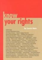 Know Your Rights 0832204501 Book Cover