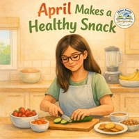 April Makes a Healthy Snack (April - Healthy Eating) B0GGHS33ZY Book Cover