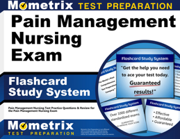 Pain Management Nursing Exam Flashcard Study System: Pain Management Nursing Test Practice Questions & Review for the Pain Management Nursing Exam (Cards) 1610724798 Book Cover