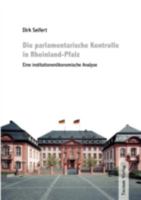 Die Parlamentarische Kontrolle in Rheinland-Pfalz 3828887732 Book Cover
