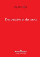 Des pensées et des mots (HR.VERTIG.LANGU) (French Edition) 2705686878 Book Cover