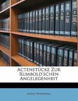 Actenstucke Zur Rumbold'schen Angelegenheit (1881) 1173277277 Book Cover