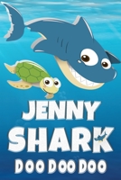 Jenny Shark Doo Doo Doo: Jenny Name Notebook Journal For Drawing Taking Notes and Writing, Personal Named Firstname Or Surname For Someone Called Jenny For Christmas Or Birthdays This Makes The Perfec 1707989249 Book Cover