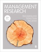Management Research (SAGE Series in Management Research) 0857021176 Book Cover
