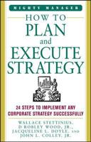 How to Plan and Execute Strategy 0071824545 Book Cover