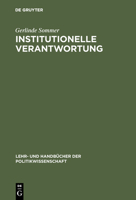 Institutionelle Verantwortung 3486240994 Book Cover