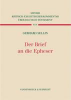 Der Brief An Die Epheser (Kritisch Exegetischer Kommentar Uber Das Neue Testament) (German Edition) (German Edition) 3525515502 Book Cover