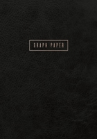 Graph Paper: Executive Style Composition Notebook - Black Leather Style, Softcover 7 x 10 - 100 pages (Office Essentials) 1691079340 Book Cover