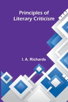 Principles of literary criticism 9373054473 Book Cover