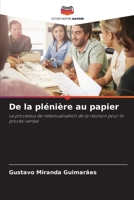 De la plénière au papier 6206741915 Book Cover