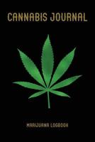 Cannabis Journal: Marijuana Strain Tracker and Review Logbook / Notebook / Diary - Green Marijuana Leaf Cover 1075029325 Book Cover