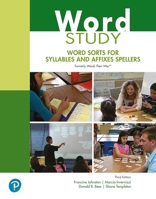 Word Study: Word Sorts for Syllables and Affixes Spellers 0138220093 Book Cover