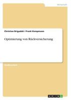 Optimierung von R�ckversicherung 3656520143 Book Cover