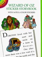 Wizard of Oz Sticker Storybook 0486400883 Book Cover