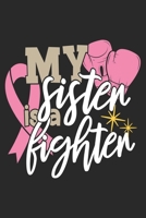 My Sister Is a Fighter: The best lined journal gift for those People who are fighting with Cancer and Breast Cancer. 1696170826 Book Cover