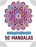 Mandala Adult Coloring Book B08L5J7N3K Book Cover