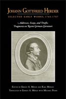 Schriften zur Ästhetik und Literatur 1767–1781 0271023236 Book Cover