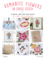 Romantic Flowers in Cross Stitch 6059192777 Book Cover