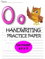 Handwriting Practice Paper: ABC Kids, Notebook with Dotted Lined Sheets for K-3 Students, 120 Pages, 8.5x11 Inches 1695852362 Book Cover