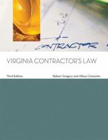 Virginia Contractor's Law 1419516914 Book Cover