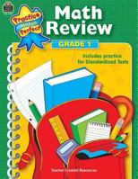 Math Review Grade 1 (Practice Makes Perfect (Teacher Created Materials)) 0743937414 Book Cover