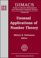 Unusual Applications of Number Theory: Dimacs Workshop, Unusual Applications of Number Theory, January 10-14, 2000, Dimacs Center 0821827030 Book Cover
