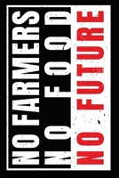 no farmer no food no future: A5 110 Seiten Punkteraster I Notizbuch I Landwirt I Landwirtschaft I Bauer I Trecker I Traktor I Geschenk 1674988982 Book Cover