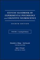 Stevens' Handbook of Experimental Psychology and Cognitive Neuroscience, Learning and Memory 111917001X Book Cover