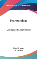 Pharmacology: Clinical And Experimental 1163502189 Book Cover