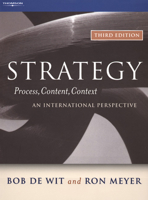 Strategy: Process, Content, Context--An International Perspective 1861529643 Book Cover