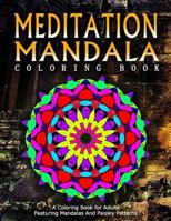 Meditation Mandala Coloring Book - Vol.19: Women Coloring Books for Adults 1530464153 Book Cover