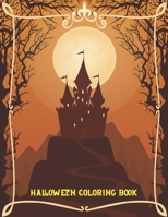 Halloween Coloring Book: Halloween coloring books for kids ages 3-4-5-6-7-8-9-10. Halloween gifts for Son, Daughter. Kids Halloween craft. Halloween crafts for kids. (Halloween gifts for children). B08HS43L2Q Book Cover