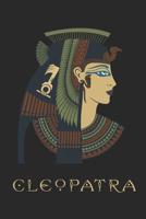 Cleopatra: Journal Blank Wide Ruled Line Paper Notebook Egyptian Goddess Gifts 1071443712 Book Cover