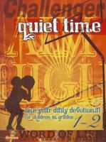 Challenger Quiet Time: One Year Daily Devotional for Children in Grades 1-2 1935475045 Book Cover